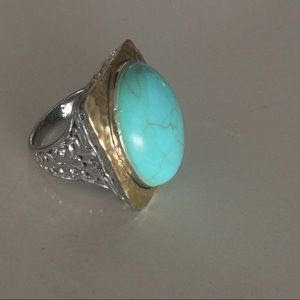 Turq  Ring